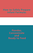How to Safely Prepare Infant Formula: Powder, Concentrate and Ready to Feed - DVD image
