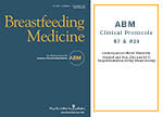 Learning about Model Maternity Support and Iron, Zinc and Vit D Supplementation during Breastfeeding from Two ABM Protocol image