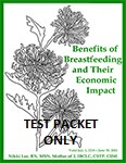 Benefits of Breastfeeding and Their Economic Impact - Test Packet Only image